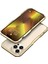 Apple Iphone 13 Pro Max 6.7 Inç Darbeye Dayanıklı Karbon Fiber Doku Galvanik Metal Telefon Kılıfı - Altın (Yurt Dışından) 1