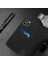 Apple Iphone 12 Pro Max 6.7 Inç Uyumlu Kart Yuvalı Yumuşak Tpu Telefon Kılıfı - Siyah (Yurt Dışından) 5