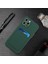 Apple Iphone 12 Pro Max 6.7 Inç Uyumlu Kart Yuvalı Yumuşak Tpu Telefon Kılıfı - Yeşil (Yurt Dışından) 5