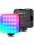 Rgb Video Işığı, RGB61 3 Soğuk Yuvalı 360° Tam Renkli LED Kamera Işığı, Crı 97+, 20 Sahne Modu, 2500K~8500K ( Yurt Dışından) 1