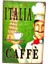 Dekoratif Plaka Italia Coffee 1
