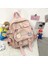 Kawaii Sırt Çantası Kız Okul Çantası Su Geçirmez Naylon Kawaii Kolye ile Sevimli Pin Mini Sırt Çantası (Yurt Dışından) 3