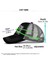 Hip Hop Snapback Beyzbol Şapkaları Yetişkin Yaz Örgü Şoför Şapkaları Kadın Erkek Casquette Serin Beyzbol Şapkası Balıkçı Şapkası (Yurt Dışından) 5