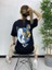 Iamokstore Panda Baskılı Oversize Tişört 2