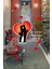 Gül Yaprakları ve Kalp, Sevgililer Günü Cam Vitrin Oda Stickerı 70CM 2