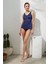 Lima V Yaka Sürgülü Tankini Lacivert 221502 4