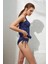 Lima V Yaka Sürgülü Tankini Lacivert 221502 5