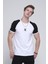 Linus Slim Fit Likralı Kol ve Omuz Şeritli Erkek Tshirt 1