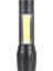 530 Xpe + Cob 600 Lümen Süper Parlak Mini 14500 El Feneri, Stretch Zoom USB Şarj Edilebilir Cep Mikro LED El Feneri Seti (Yurt Dışından) 3