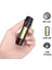 530 Xpe + Cob 600 Lümen Süper Parlak Mini 14500 El Feneri, Stretch Zoom USB Şarj Edilebilir Cep Mikro LED El Feneri Seti (Yurt Dışından) 4