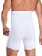 Dikişsiz Yüksek Bel Inceltici Etkili Sıkılaştırıcı Duble Erkek Boxer Korse Beyaz 1
