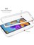 Samsung Galaxy M22 360 Kılıf Şeffaf Ön Arka Korumalı Silikon 3