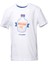911502-9003 Bisiklet Yaka Regular Fit Baskılı Beyaz Erkek Çocuk T-Shirt 1