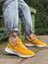 333 Triko Yüksek Taban Tarz Sneakers Sarı Erkek Spor Ayakkabısı 1