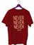 Nevernever2 Sporcu T-Shirt Bisiklet Yaka 1