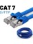 CAT7 S/FTP Ethernet (Network, LAN) Kablosu, Mavi, 50 cm 2