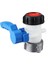 DN40/50 Ibc Evrensel Hortum Bağlantısı Musluk Kapatma Bahçe Aksesuarları Kaba Dişli Tote Tank Adaptörü Alüminyum Alaşımlı Kelebek Vana - 62MM 1