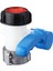 DN40/50 Ibc Evrensel Hortum Bağlantısı Musluk Kapatma Bahçe Aksesuarları Kaba Dişli Tote Tank Adaptörü Alüminyum Alaşımlı Kelebek Vana - 62MM 2