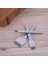 3.0mm Beyaz Çelik Düz Keski Deri El Sanatları Araçları Delgeç Kiti Diy Aracı 2 Prong/5 Prong/10 Prong 3