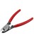 Faydalı Araçlar Ck T3963 160MM Kablo Kesici Kırmızı 6 Inç Kablo Kelepçesi Tel Kablo Kesme Hattı Kelepçesi Teğet Pense 4