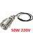 Dayanıklı 304 Paslanmaz Çelik Sıvı Su Seviye Sensörü Yatay Şamandıralı Anahtar 220V 50W 1.5A 45MM 2