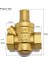 Faydalı Araçlar DN20 3/4'' Ayarlanabilir Pirinç Su Basıncı Regülatörü Düşürücü W/ölçer Ölçer 1