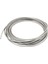 10 Adet Erkek Dişli 5mm Tel Halat Klipsi Kablo Kelepçesi Bağlantı Elemanı & 1x 5mm Çaplı Çelik Pvc Kaplı, Esnek Tel Halat Kablo 10 Metre Şeffaf + Galaktik(Yurt Dışından) 3