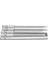 Aracı Broppe 5 Adet 100MM H2.5-H6 Altıgen Başlı Tornavida Ucu 1/4 Inç Altıgen Şaft Manyetik Tornavida Uçları 1