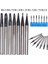 Faydalı Araçlar 7 Adet Tungsten Karbür 2 Flüt Bilyalı Uçlu Freze Seti Cnc Aracı Yarıçapı0.5-2.0mm(Yurt Dışından) 1