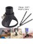 Aracı 50MM Mini Matkap Uçları ile 4 Adet Kesim Kılavuzu Aracı Ataşman Kiti 2