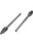 Guangdong Spirit 10 Adet 1/8 Inç Shank Tungsten Karbür Freze 1 Adet NT30-FMB22 NT30 Yüz Freze Arbor Kabuk Mors Konik ile 4