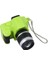 Mini Dijital Slr Fotoğraf Makinesi Tarzı LED Flaş Işığı Kilitleme Ses Anahtarlığı (Rastgele Renk) 1