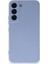 Caseworld Samsung Galaxy S22 Kapak Kamera Korumalı Içi Kadife Lansman Silikon Kılıf - Lila 1