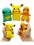 3pcs Pokemon Pikachu Squishy Anti Stres Kıpır Kıpır Oyuncaklar Hediye (Yurt Dışından) 2