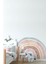 Iskandinav Stil Pastel Gökkuşağı Modern Duvar Sticker 1