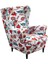 Yumuşak Sandalye Slipcover Direnç Esnek Vintage Oturma Odası Mobilya Için Kırmızı 1