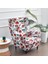 Yumuşak Sandalye Slipcover Direnç Esnek Vintage Oturma Odası Mobilya Için Kırmızı 4