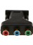 2 Adet 3-Rca Rgb Video Kadın HD15-PIN VGA Bileşen Video Jack Adaptörü 5