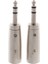 2 Adet Xlr Erkek Fiş ile 3 Pin ile 6.35MM Stereo Fiş Mikrofon Adaptörü 2