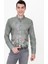 Erkek Haki Slim Fit Uzun Kollu Gömlek 50250955-VR027 1