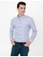 Erkek Mavi Slim Fit Uzun Kollu Gömlek 50249768-VR036 3