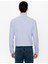 Erkek Mavi Slim Fit Uzun Kollu Gömlek 50249768-VR036 5