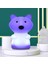Tilki Lambası Usb Karikatür Silikon Rgb Çocuklar Çocuklar Için Led Gece Işık Bebek Hediye | Led Gece Işıkları (Yurt Dışından) 2