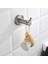 Fırçalanmış Banyo Aksesuarları Donanım Seti Matt Fırça / Altın Havlu Yüzük Tuvalet Kağıdı Tutucu Fırça Askı Robe Kanca Paslanmaz Çelik | Banyo Donanım Setleri 2