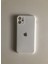Apple iPhone 12 Tam Kamera Koruma Içi Kadife Lansman Yumuşak Silikon Kılıf - Silver Accesories 1