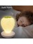 Dokunmatik Dim Led Gece Işık Silikon Çilek Nightlight Bebek Çocuk Çocuklar Için Usb Başucu Lambası Hediye Yatak Odası Dekorasyon | Led Gece Işıkları (Beyaz) 2