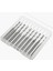 Aracı 10 Adet Flüt Karbür Bilyalı Burun Uçlu Freze Frezeleri Freze Uçları 3.175 x 2mm 3