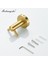 Falangshi Banyo Aksesuarları Robe Hooks Havlu Yüzük Tuvalet Fırçası Tutucu Sabunluk Banyo Donanım Seti Altın Fırçalanmış Wb8834 | Banyo Donanım Setleri (Yurt Dışından) 4