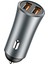 N401Y Araç Şarj Cihazı Mini Hızlı Şarj 2.4A Cep Telefonu Için Çift USB Otomatik Şarj Adaptörü (Yurt Dışından) 5