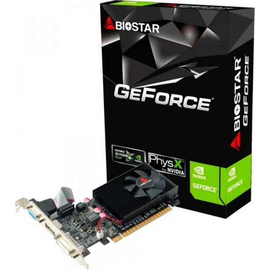 Biostar Nvıdıa Geforce 210 G210-1GB D3 Lp 1 GB Ddr3 64 Bit Ekran Kartı